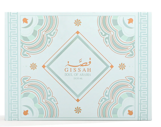Gissah Soul Of Arabia Oryx , Oasis , And Sahara 3x50 Ml Set NEWESST RELEASE