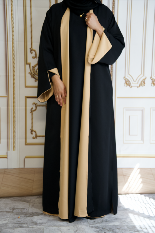 Double Face Abaya