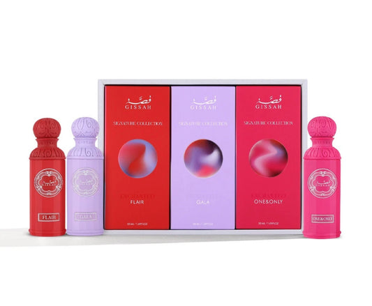 Enchanted Set by Gissah Fragrances 3x 50ml Sprays - Newest Release
