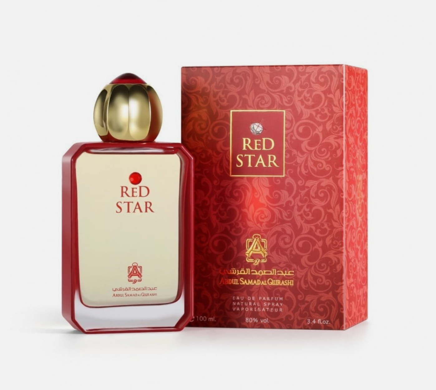 Red Star by Abdul Samad Al Qurashi 100ml Spray - HIGH END LUXURY